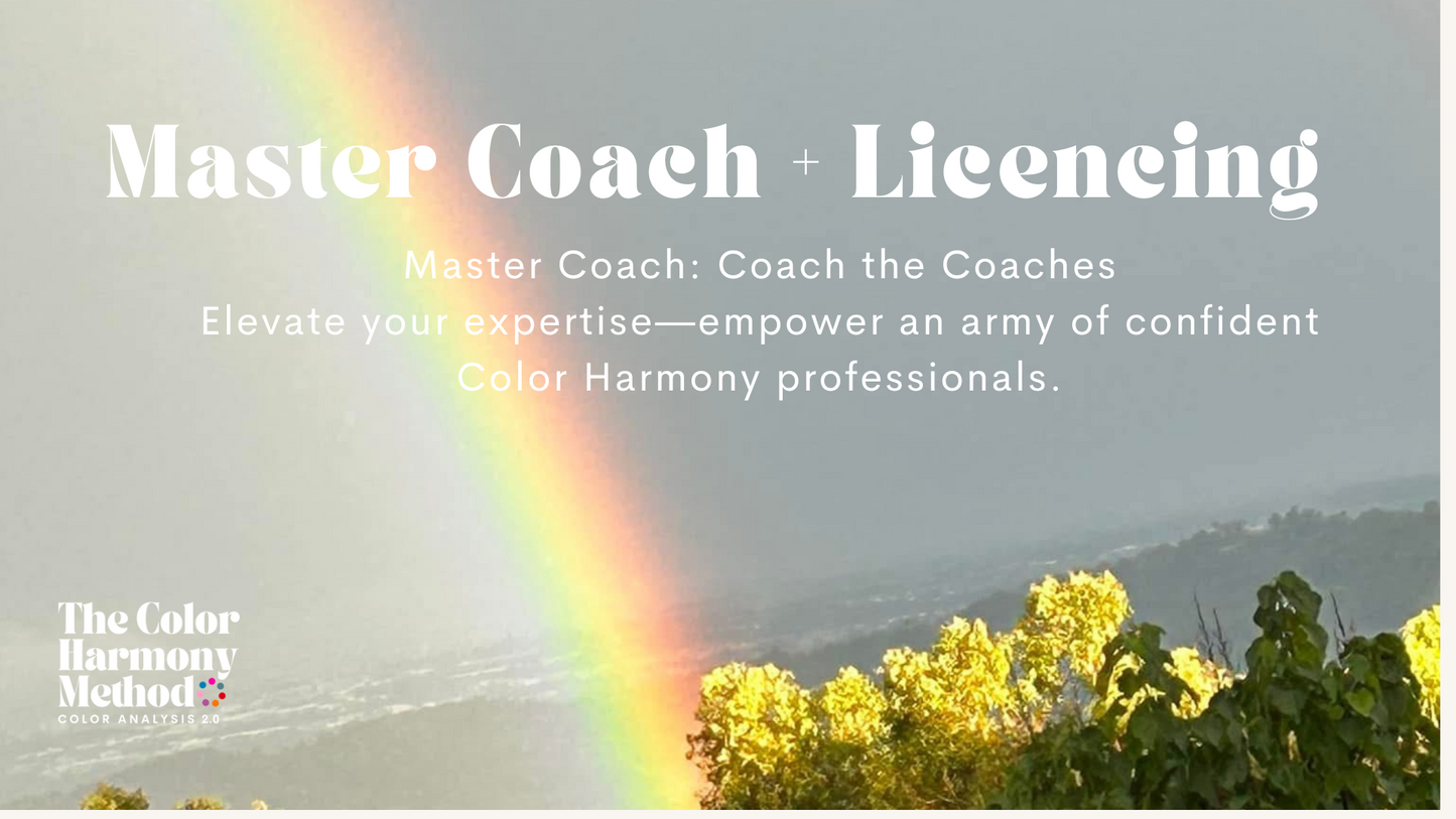 Master Coach: Coach the Coaches Program +  Licencing