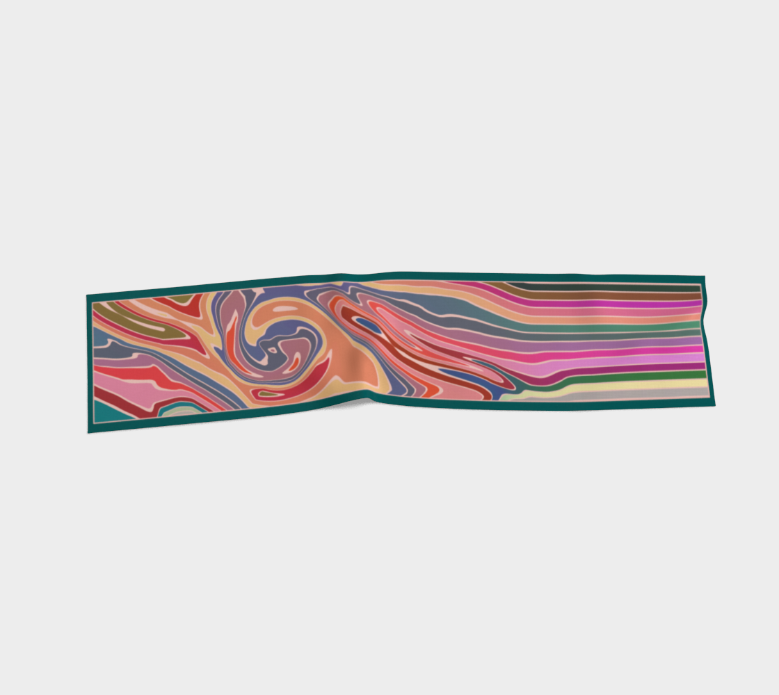 Soft - Water Swirl Chiffon Scarf