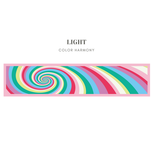 Light - Vortex Silk Scarf