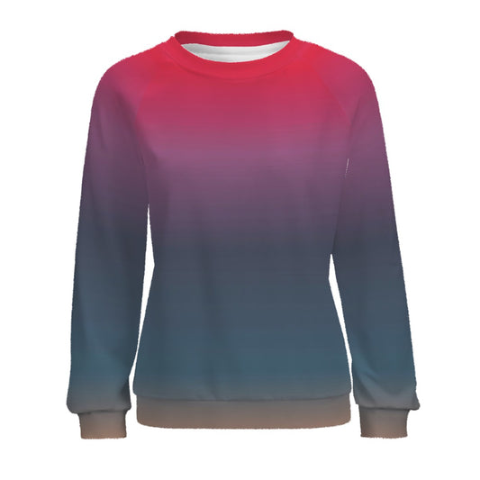 The Soft Spectrum Terry Cloth Sweatshirt –  Ombre Blend