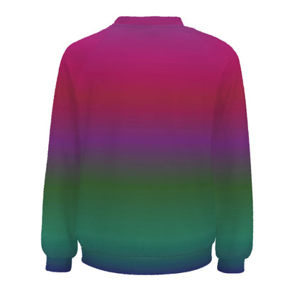 The Deep Color Harmony Spectrum - Terry Cloth Sweatshirt – Deep Ombre Blend