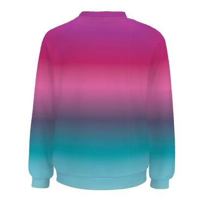 The Cool Spectrum Terry Cloth Sweatshirt – Icy Ombre Blend