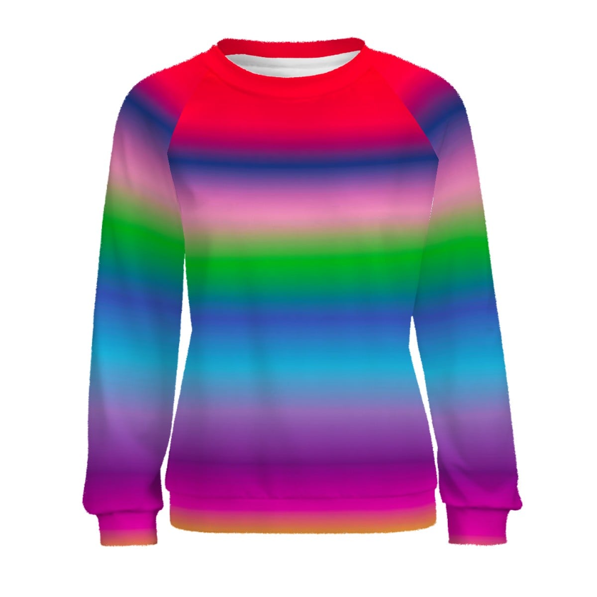 The Clear Harmony Spectrum - Raglan Crewneck Sweatshirt