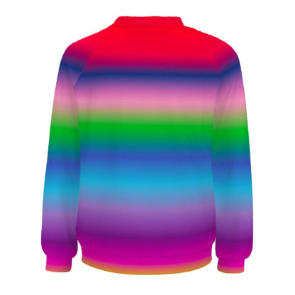 The Clear Harmony Spectrum - Raglan Crewneck Sweatshirt