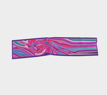 Cool - Water Swirl Chiffon Scarf