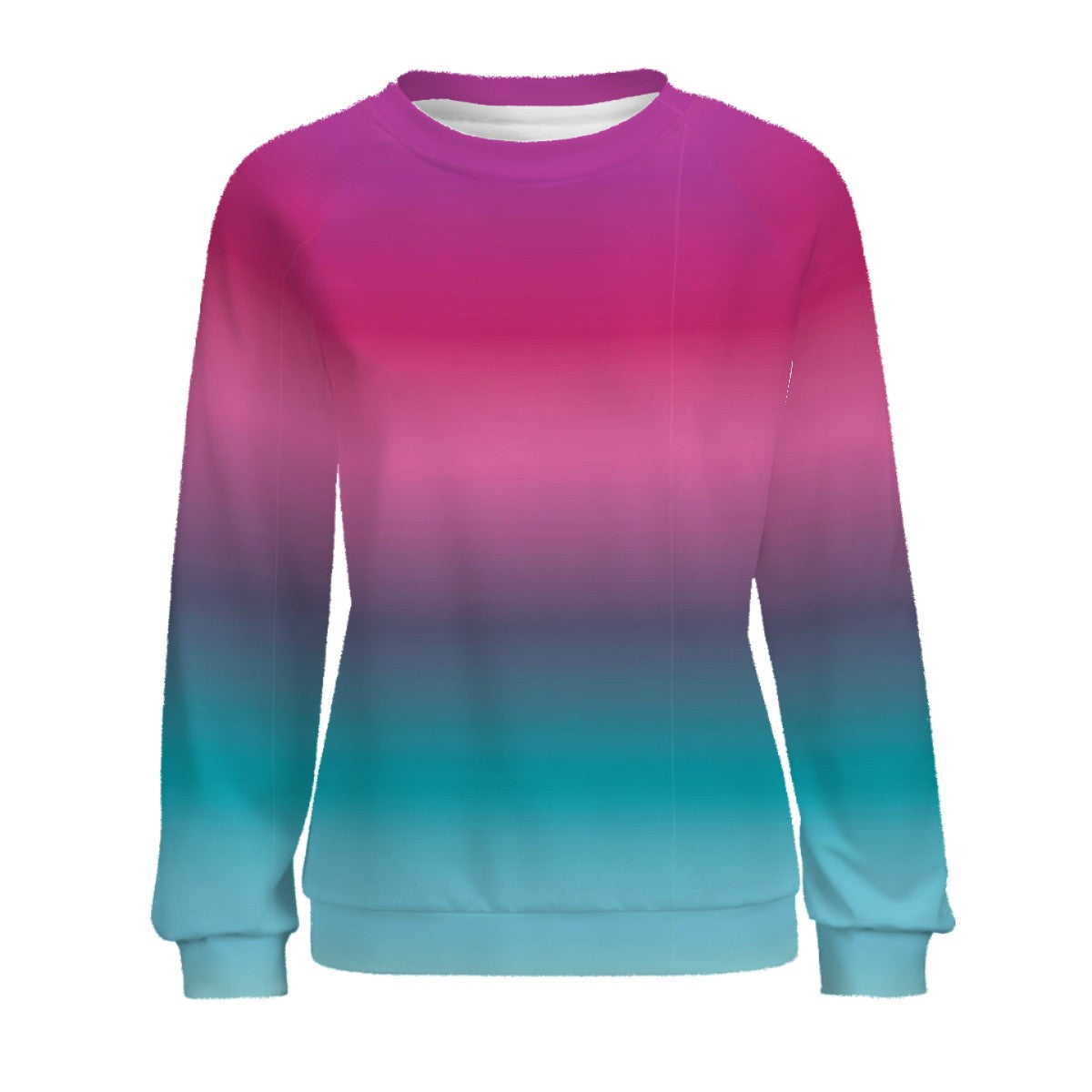 The Cool Spectrum Terry Cloth Sweatshirt – Icy Ombre Blend