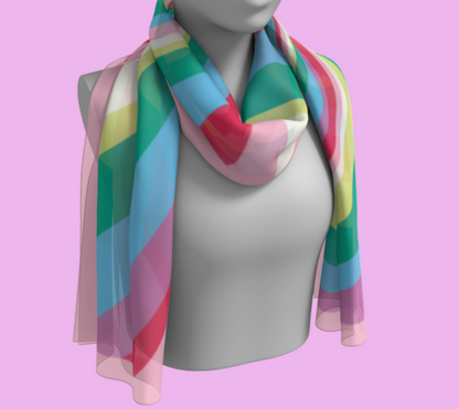 Light - Vortex Silk Scarf