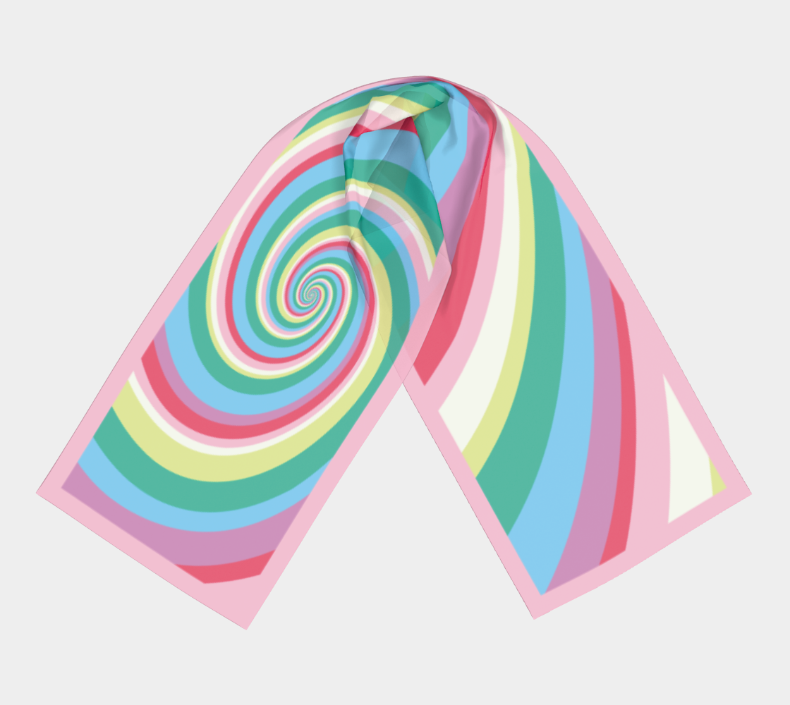 Light - Vortex Silk Scarf
