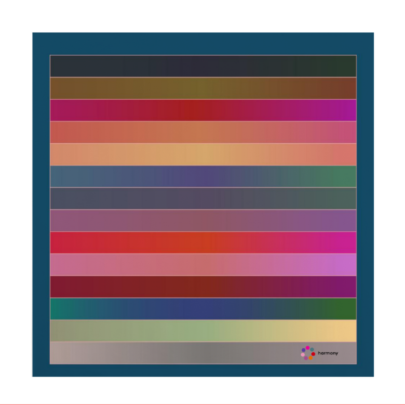 Color Harmony Bandana - Soft