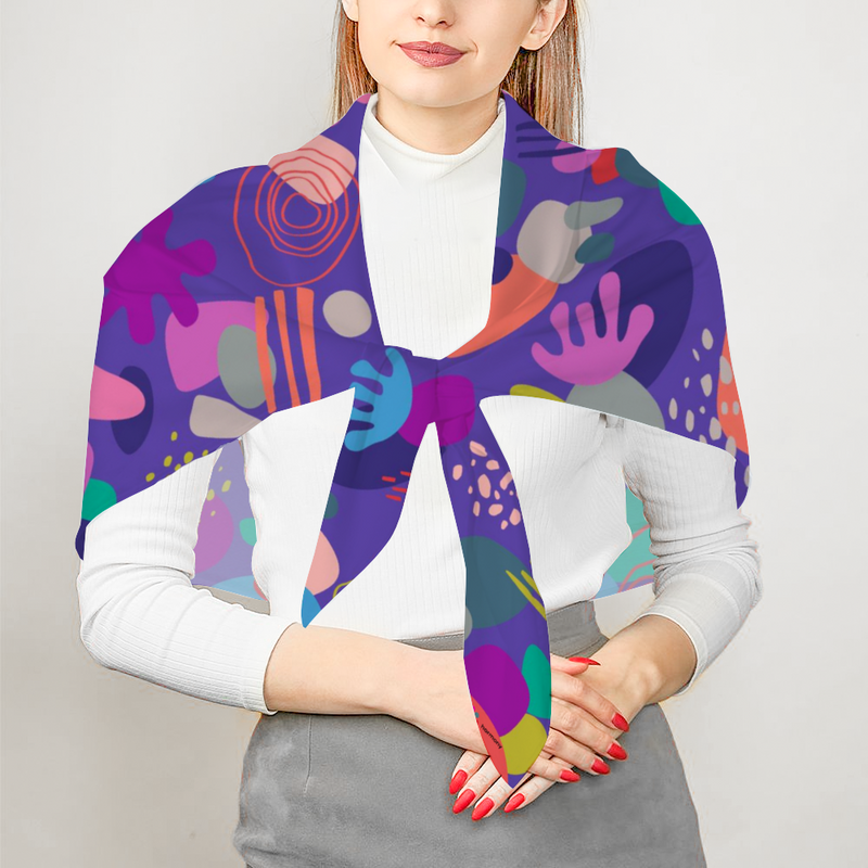 Abstract Square Scarf  - Fresh